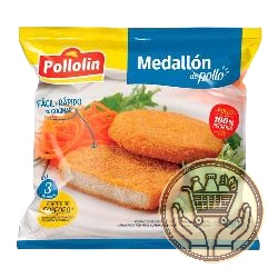 medallones de pollo pollolin clásicos 450grs