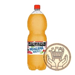 agua saborizada cooperativa manzana 2000cm3