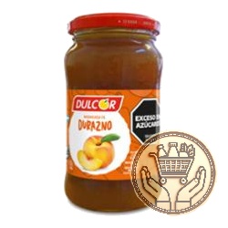 mermelada dulcor durazno frasco 454grs