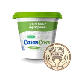 queso crema casancrem light sin sal agregada 290grs