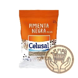 pimienta negra molida celusal 25grs