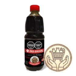 salsa de soja dos anclas tradicional 500cm3