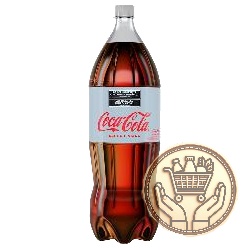 gaseosa coca-cola sabor liviano descartable 2250cm3