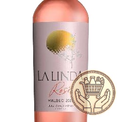 vino rosado finca la linda rosé malbec 750cm3