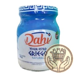 yogur entero estilo griego dahí natural 190grs