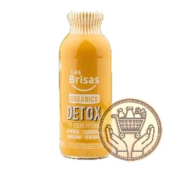 jugo las brisas detox orgánico naranja zanahoria manzana jengibre 330cm3