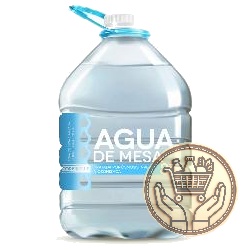 agua de mesa cooperativa 8000cm3
