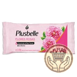 jabón de tocador plusbelle flores rosas 360grs