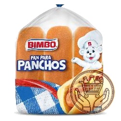 pan para panchos bimbo x6 210grs