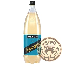 gaseosa schweppes pomelo zero descartable 1500cm3