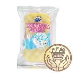 esponja de baño primer precio body masaje 1uni
