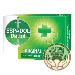 jabón de tocador antibacterial espadol original 80grs