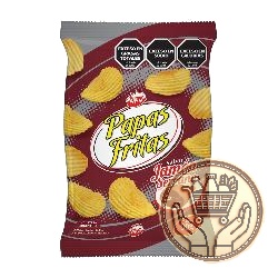 papas fritas primer precio jamón serrano 90grs
