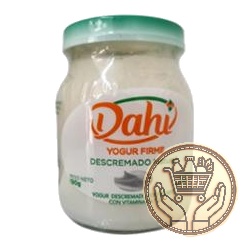 yogur descremado dahí firme natural 190grs