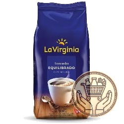 café torrado molido la virginia equilibrado 1000grs