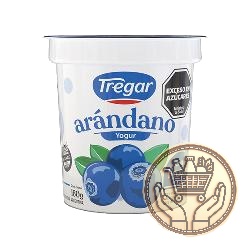 yogur entero tregar arándano pote 160grs