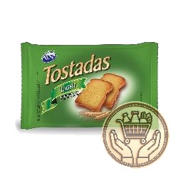 tostadas primer precio light 180grs