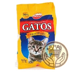 alimento para gatos primer precio pollo y pescado 500grs