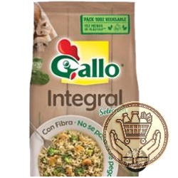 arroz gallo integral selección 500grs