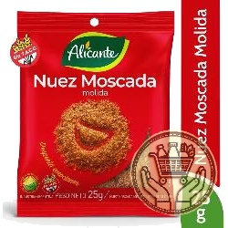 nuez moscada molida alicante  25grs