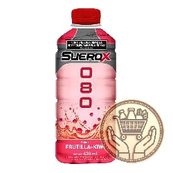 bebida isotónica suerox sabor frutilla y kiwi 630cm3