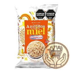 anillitos de cereal con miel cooperativa 200grs