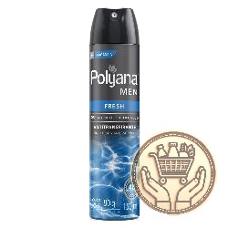 desodorante antitranspirante polyana men fresh aerosol 150cm3