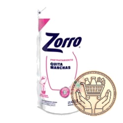 quitamanchas zorro líquido doypack 400cm3
