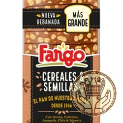 pan de molde fargo cereales y semillas 400grs