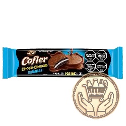galletitas dulces rellenas cofler choco cookies bañadas 132grs