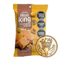 maní king crocante sabor queso 80grs