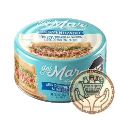 atún del mar la campagnola desmenuzado natural 170grs