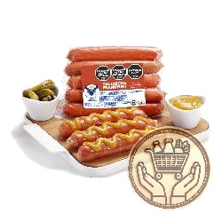 salchichas sombra de toro frankfurt con piel 1kgs