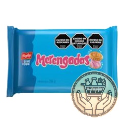galletitas dulces rellenas merengadas frutilla pack familiar x3 261grs