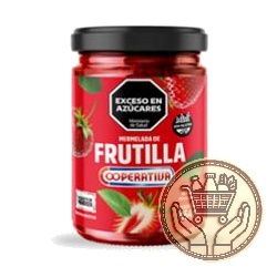 mermelada cooperativa frutilla frasco 454grs