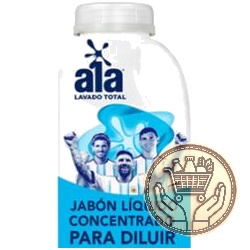 jabón líquido ala para diluir baja espuma ecolavado 500cm3