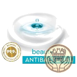 jabón de tocador antibacterial dove cuida y protege 90grs