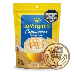 cappuccino la virginia espuma de vainilla doypack 155grs
