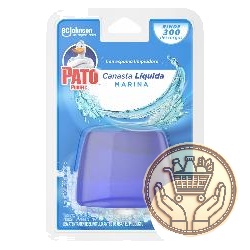 canasta líquida para inodoro pato purific marina repuesto 50cm3