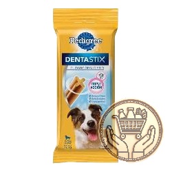 snack para perros pedigree dentastix razas medianas 77grs