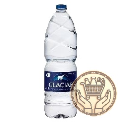 agua mineralizada sin gas glaciar 1500cm3