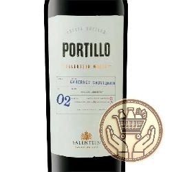 vino tinto portillo cabernet sauvignon 750cm3