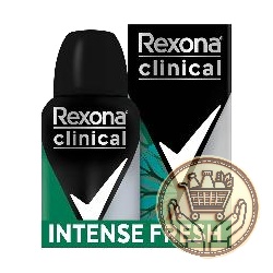 desodorante antitranspirante rexona clinical intense fresh aerosol 150cm3