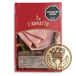 jamón cocido labratto feteado envasado 125grs