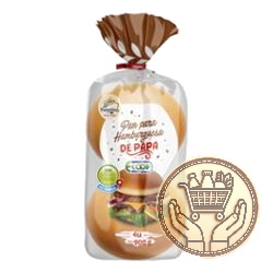 pan para hamburguesa ecoop de papa 200grs