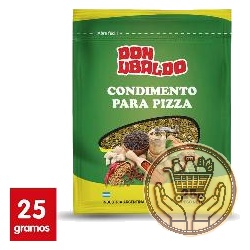 condimento para pizza don ubaldo 25grs