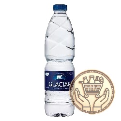 agua mineralizada sin gas glaciar 500cm3