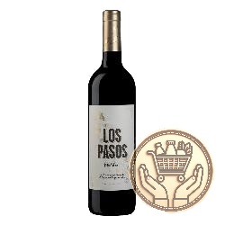 vino tinto los pasos malbec 750cm3