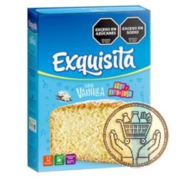 polvo para preparar bizcochuelo exquisita vainilla 540grs