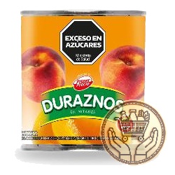 duraznos al natural en mitades primer precio 820grs